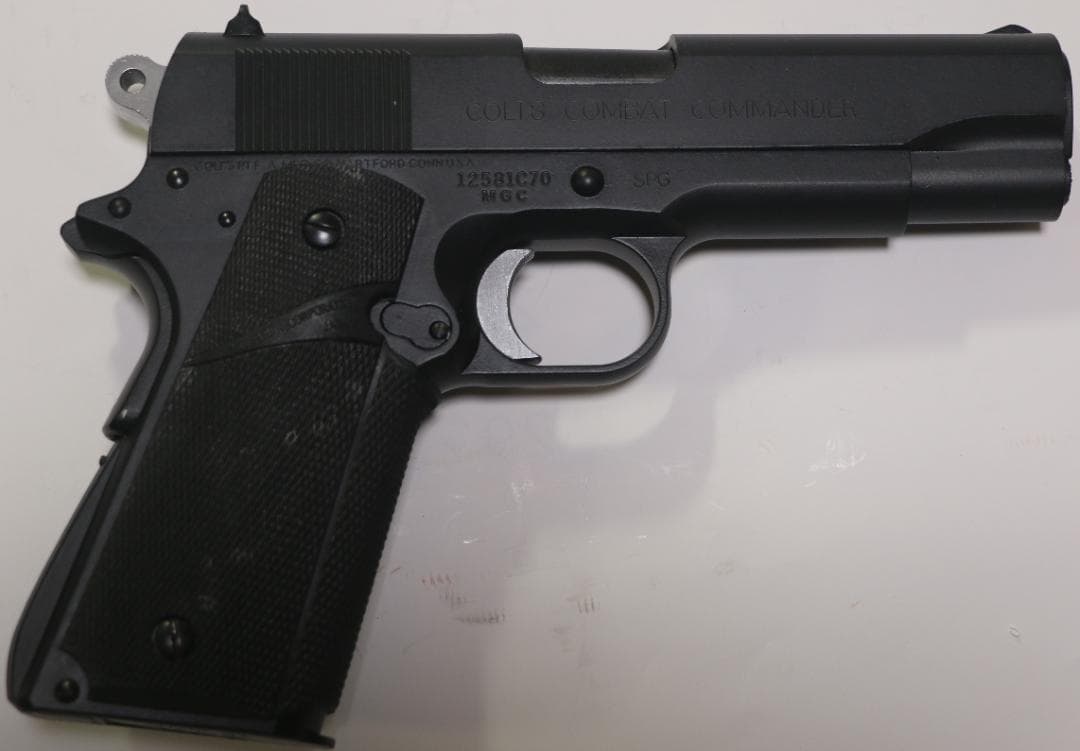 MGC　HW樹脂製モデルガン コルト コンバットコマンダー　 SPG合法品