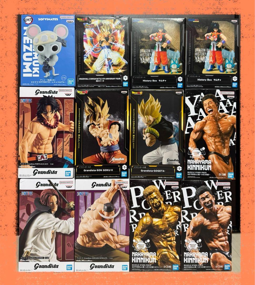 ドラゴンボール プライズフィギュア まとめ売り31体セット ワンピース他 新品