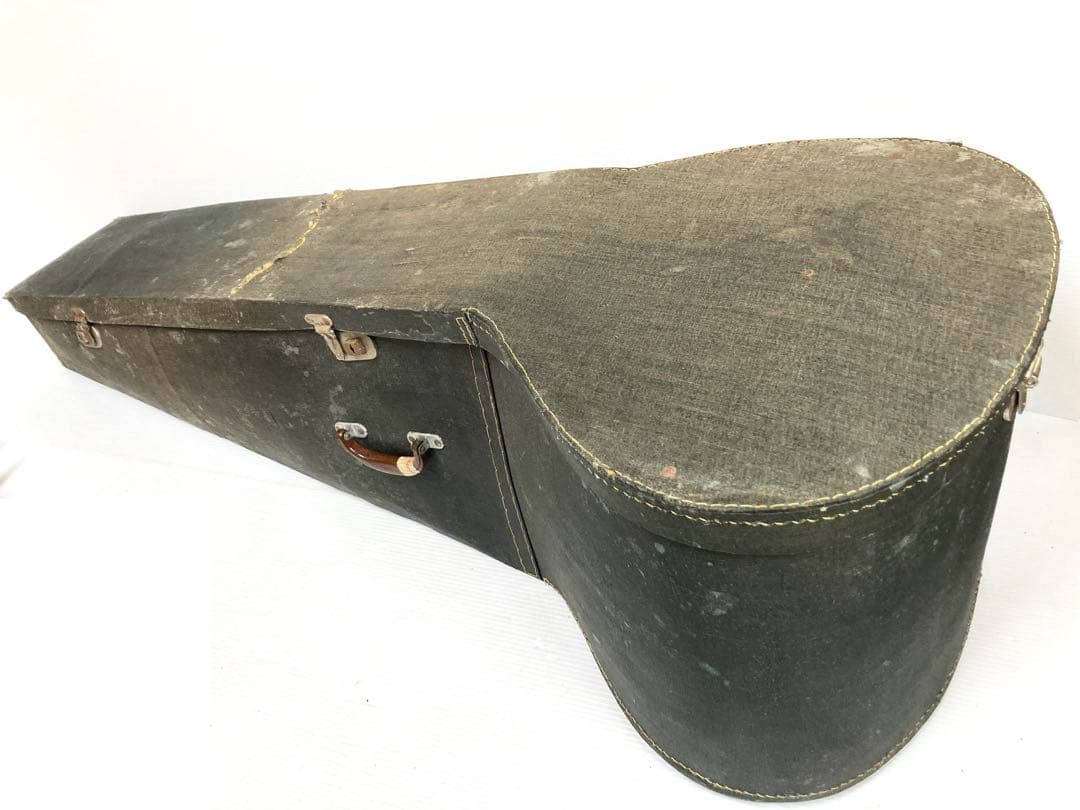 インド民族楽器◆シタール 全長124cm ピック／ハードケース付き 希少