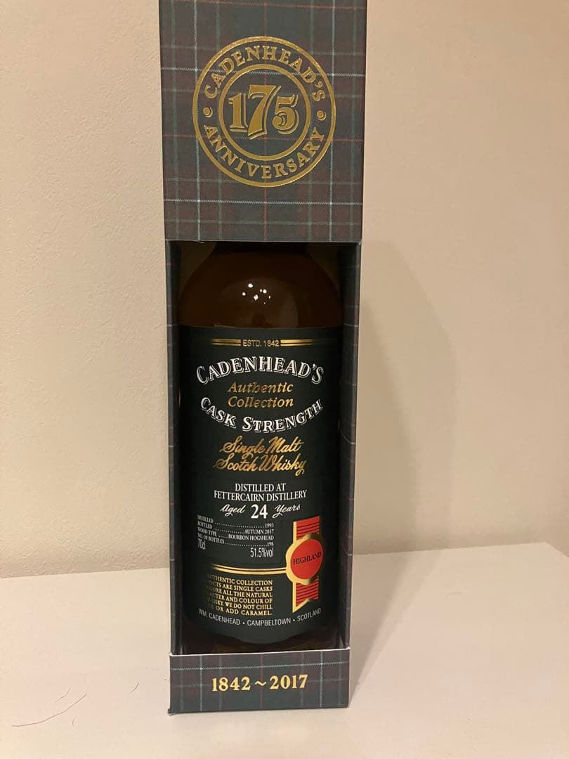 CADENHEAD's Fettercairn 24年 カスクストレングス