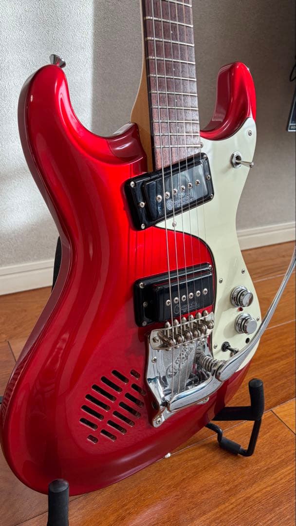 【感謝】極上美品★Mosrite JR-97 アンプ内蔵 モズライト