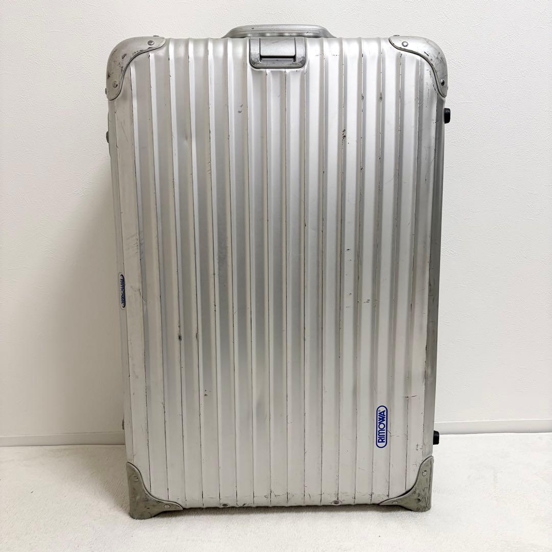 リモワ トパーズ アルミニウム ダイヤルロック式 2輪 スーツケース シルバー