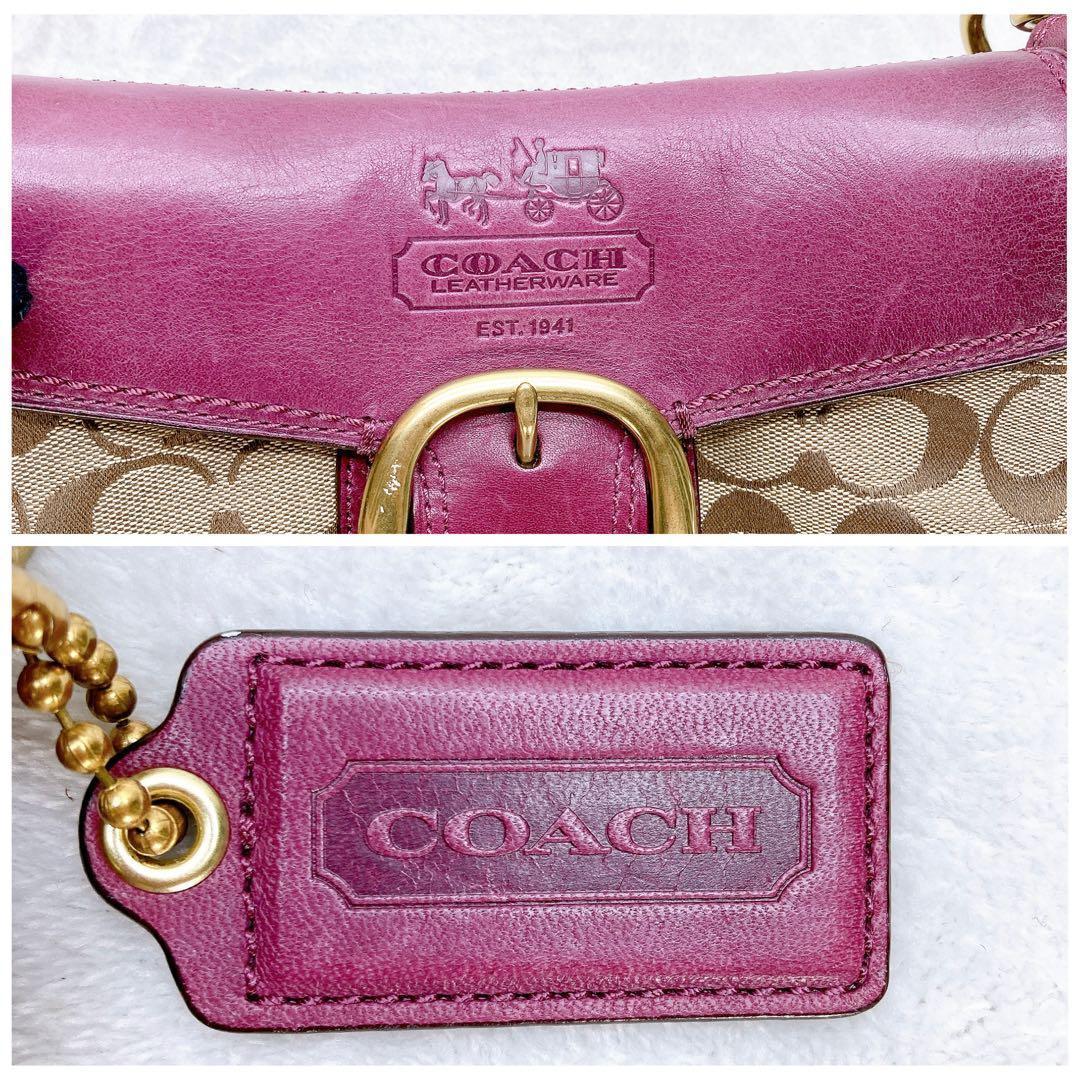 ✨美品✨COACH コーチ ソーホー ブリーカー ハンドバッグ　シグネチャー
