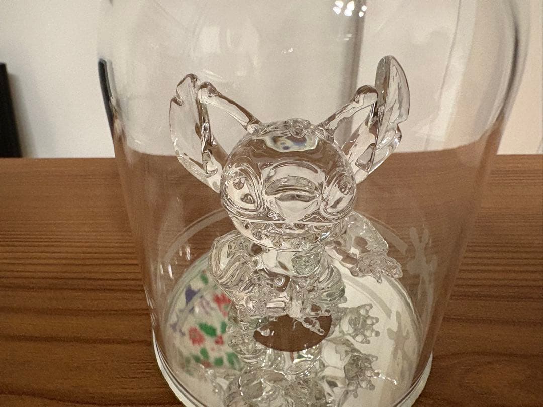 ディズニーリゾート スティッチ ガラス細工