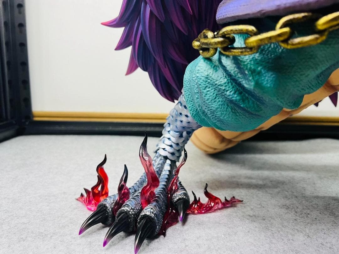 ワンピース 百獣のカイドウ 人獣型 フィギュア ガレージキット 塗装済み完成品