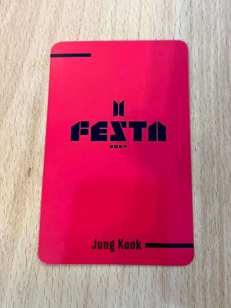 BTS FESTA 2024 ARMY ZONE ジョングク トレカ 硬質ケース