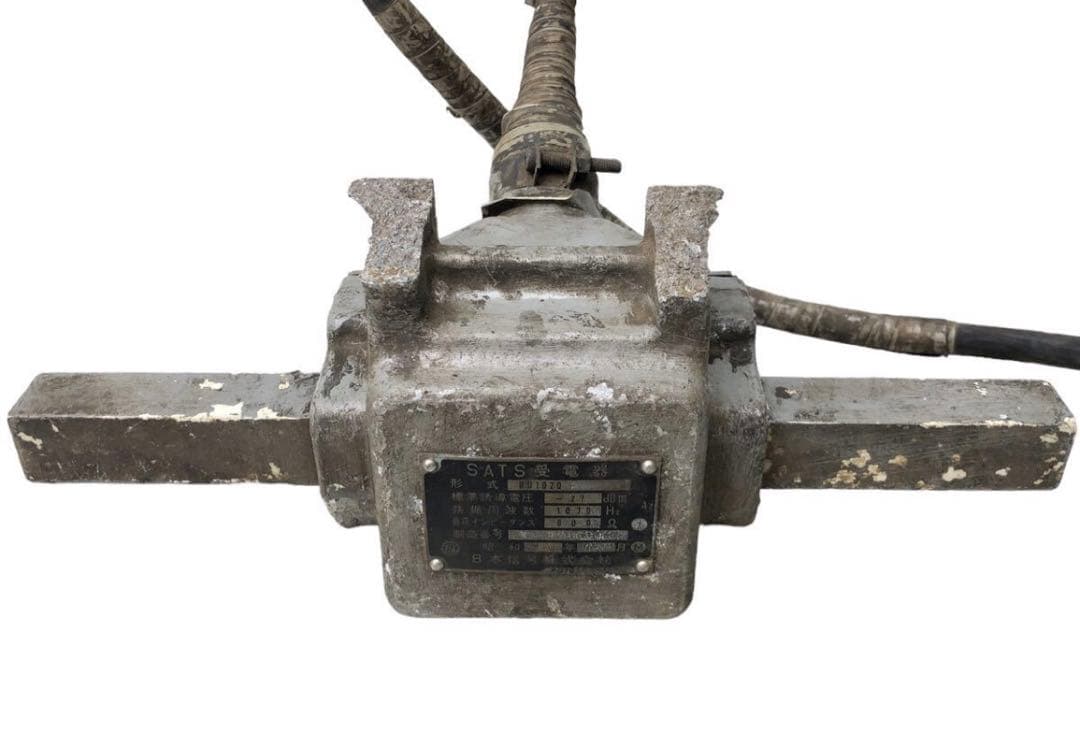 西武鉄道　昭和50年　日本信号株式会社　SATS受電器/国鉄　電車　鉄道グッズ