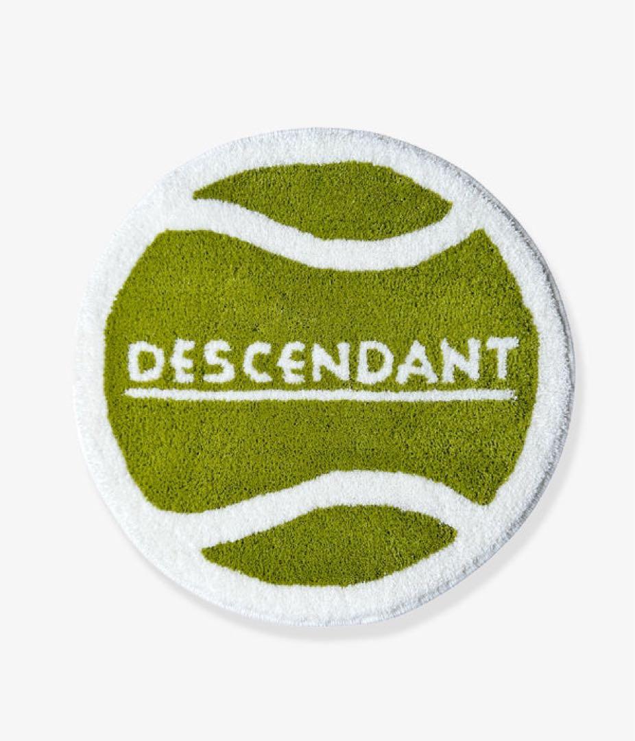 24ss DESCENDANT TOSS RUG GREEN ラグマット 小物