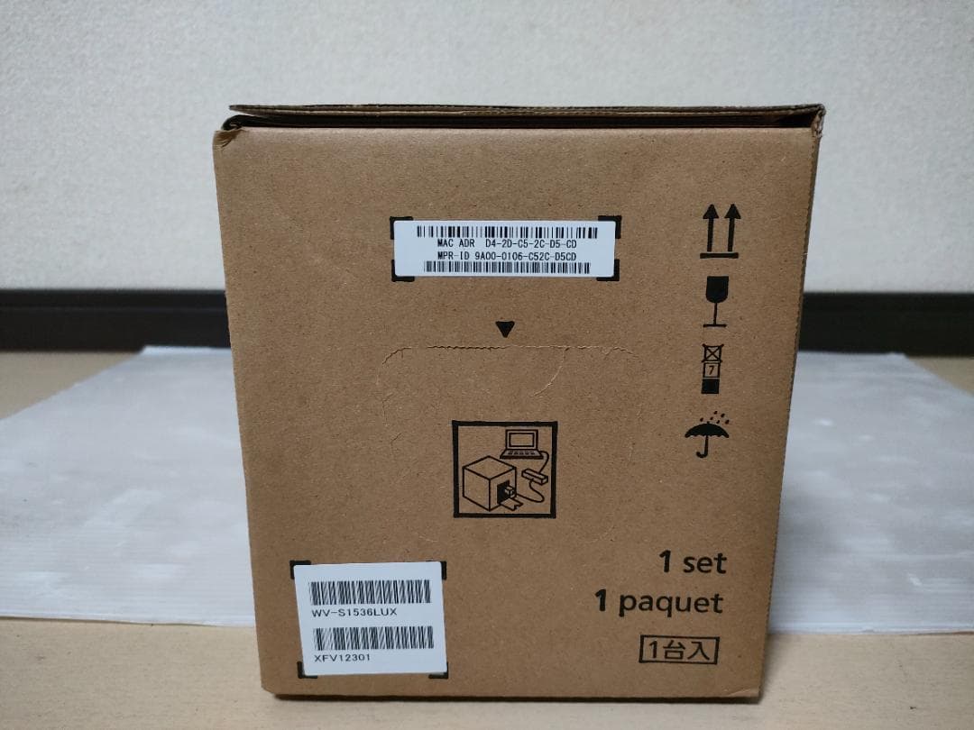 新品未使用/未開封 i-PRO ネットワークカメラ WV-S1536LUX