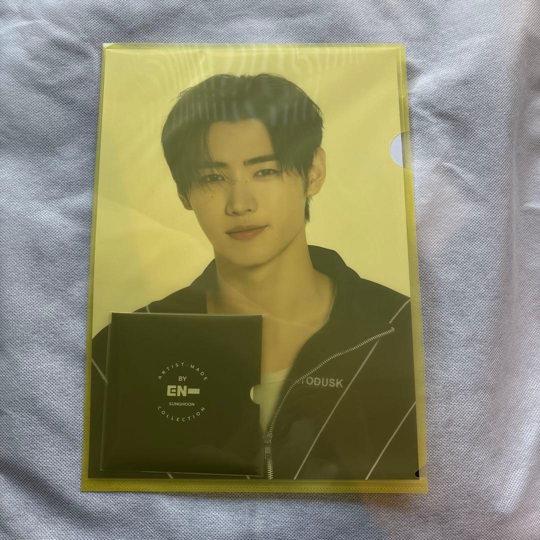 新品☆ENHYPEN アーティストメイド☆ソンフン☆フーディー☆パーカー