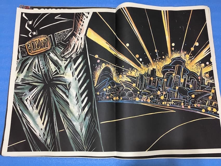 BOOWY 1987年 ツアーパンフ 超大型B1ポスター版