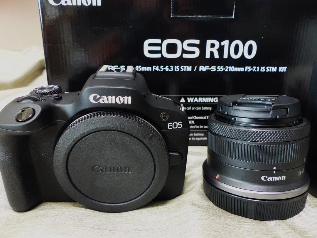 【美品】Canon EOS R100 RF-S 18-45mmキット お買い得品
