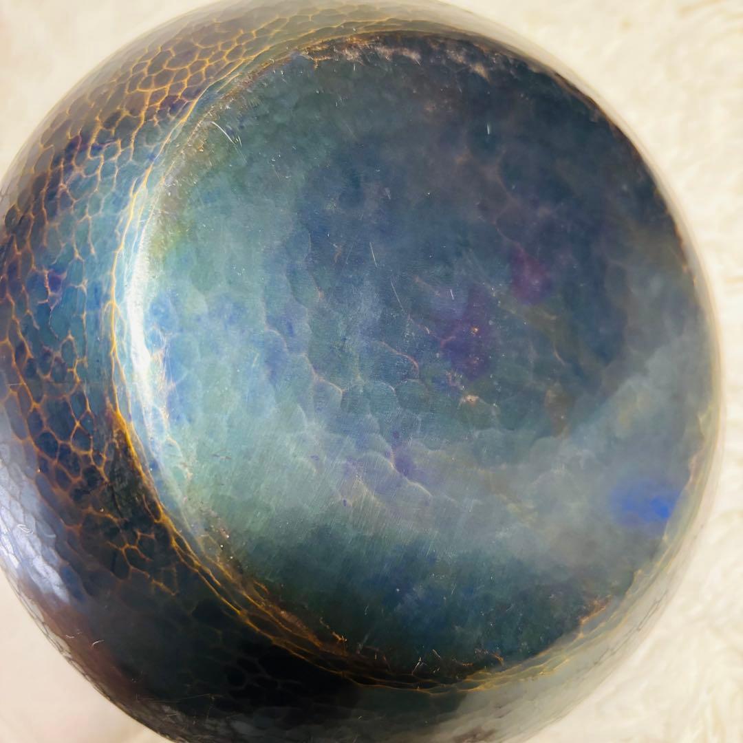 玉川堂　茶筒　建水　水差し　薬缶　鎚起銅器　茶器揃　玉虫　紫　燕三新潟県