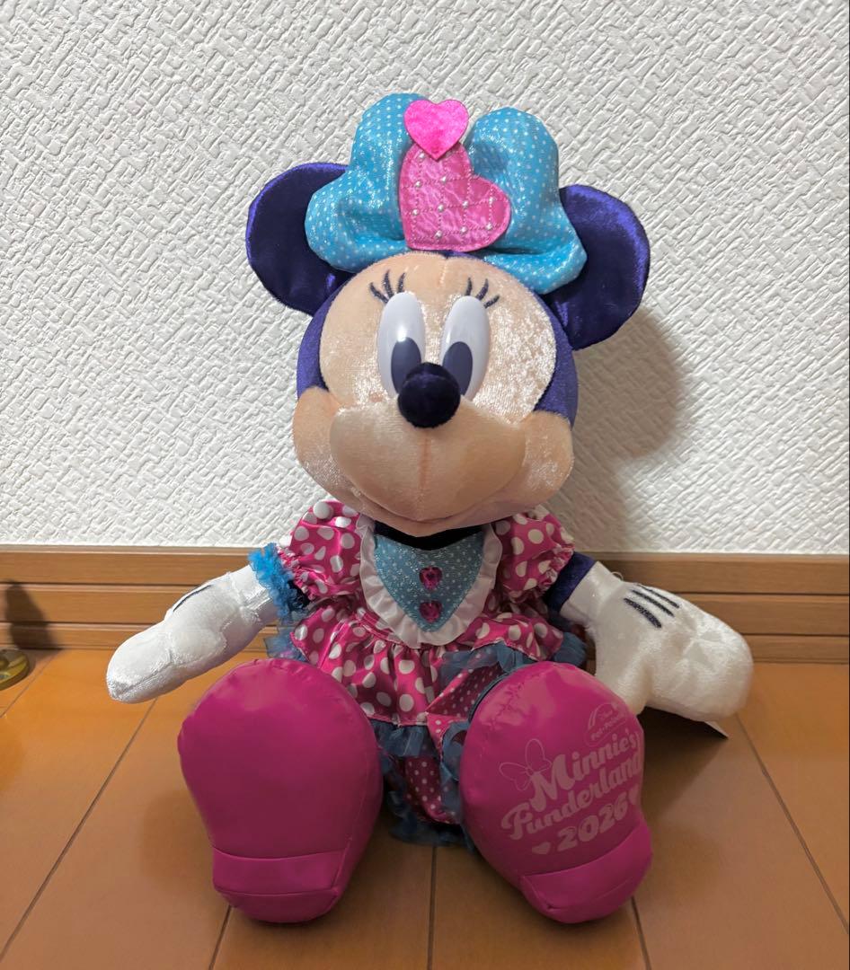 ミ*カ様 パルパルーザ　ミニー　ぬいぐるみ　1/13発売　新品　タグ付　ファンダ