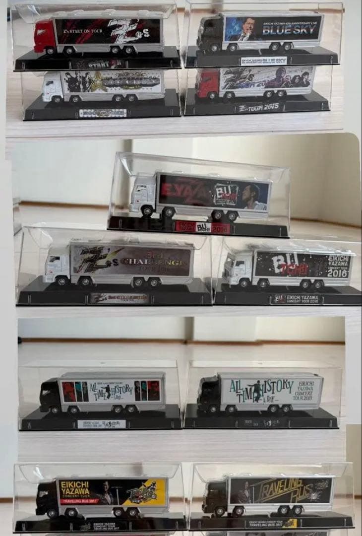 yudai830様 矢沢永吉 トランポ型ミニカー 11台
