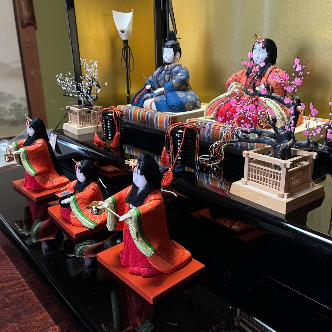 真多呂作　お雛様飾り