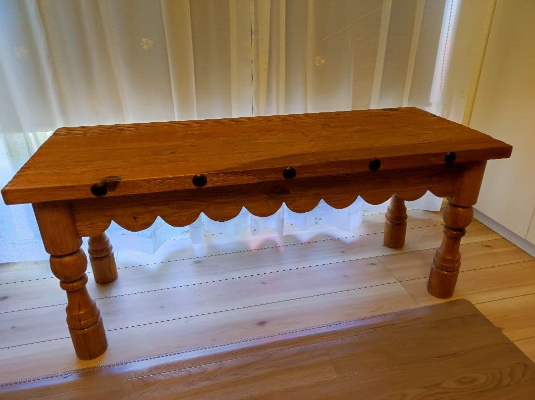 ベンチ　アンティーク　ビンテージ　引き取り限定