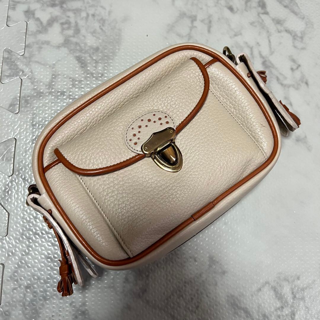 希少ポーチ付 ドゥーニー＆バーク ハンドバッグ 2way ヴィンテージ