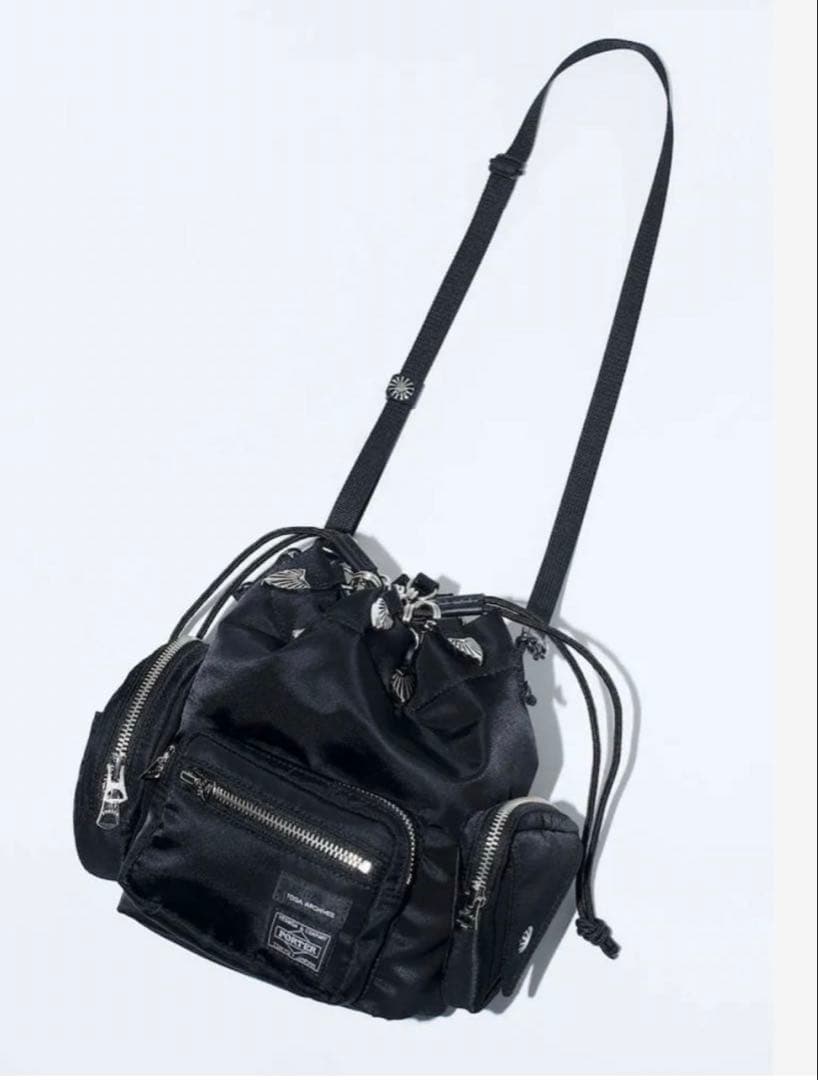 美品 STRING BAG TOGA × PORTER ブラック
