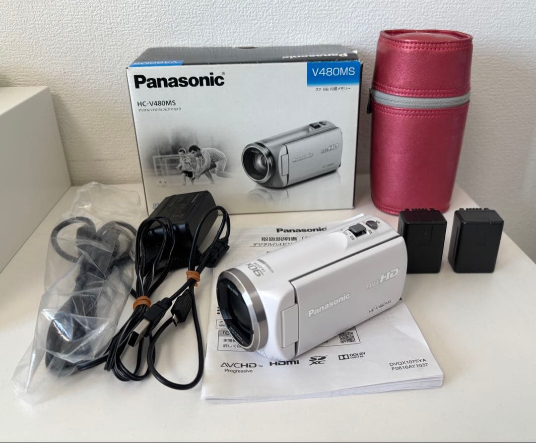 Panasonic HC-V480MS ビデオカメラ 本体