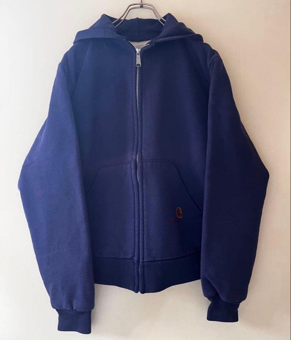 Carhartt 裏地ワッフル フルジップパーカー ア