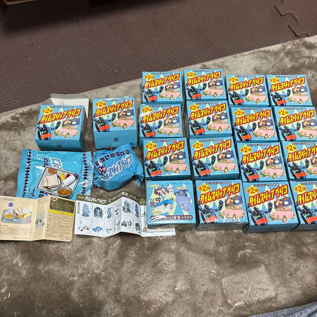 未使用品 タイムスリップグリコ　第2弾　学校給食　ミニチュアコレクション　18個