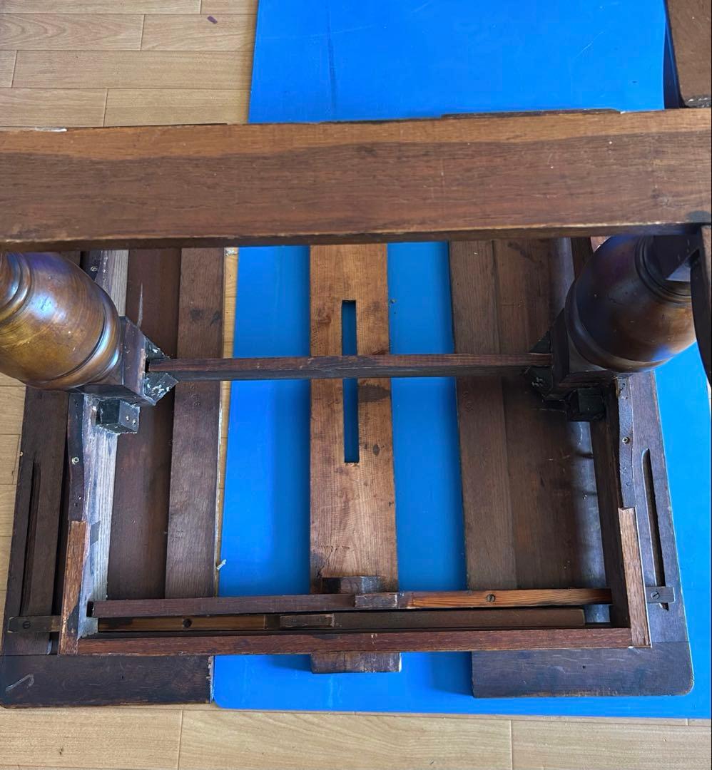 ドローリーフテーブル　アンティーク　イギリス