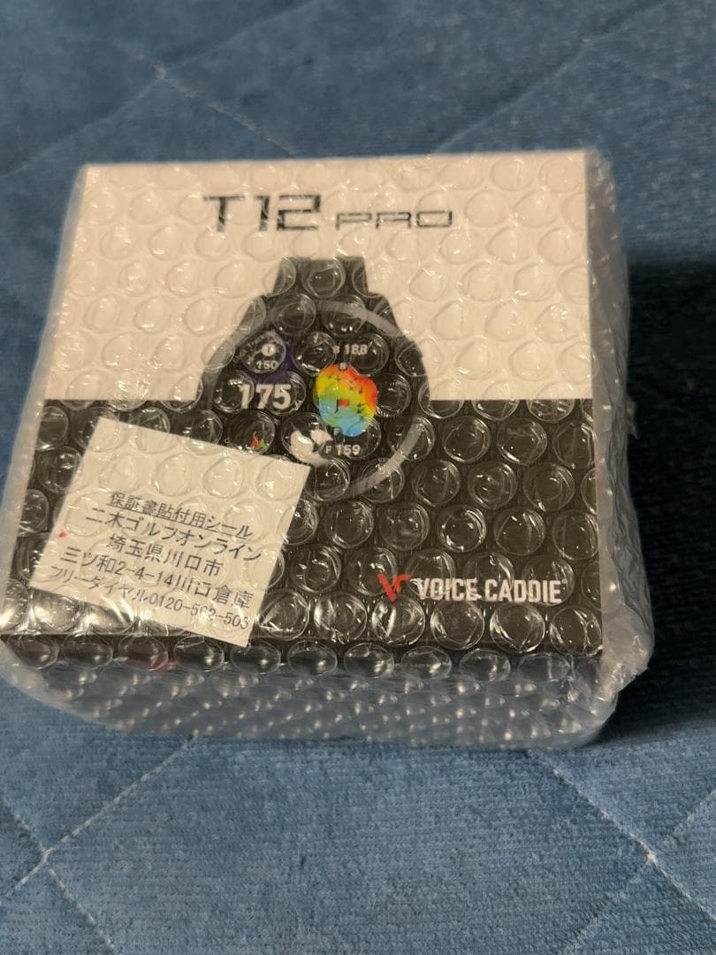 新品・未開封 VOICE CADDIE ボイスキャディT12 PRO GPSナビ