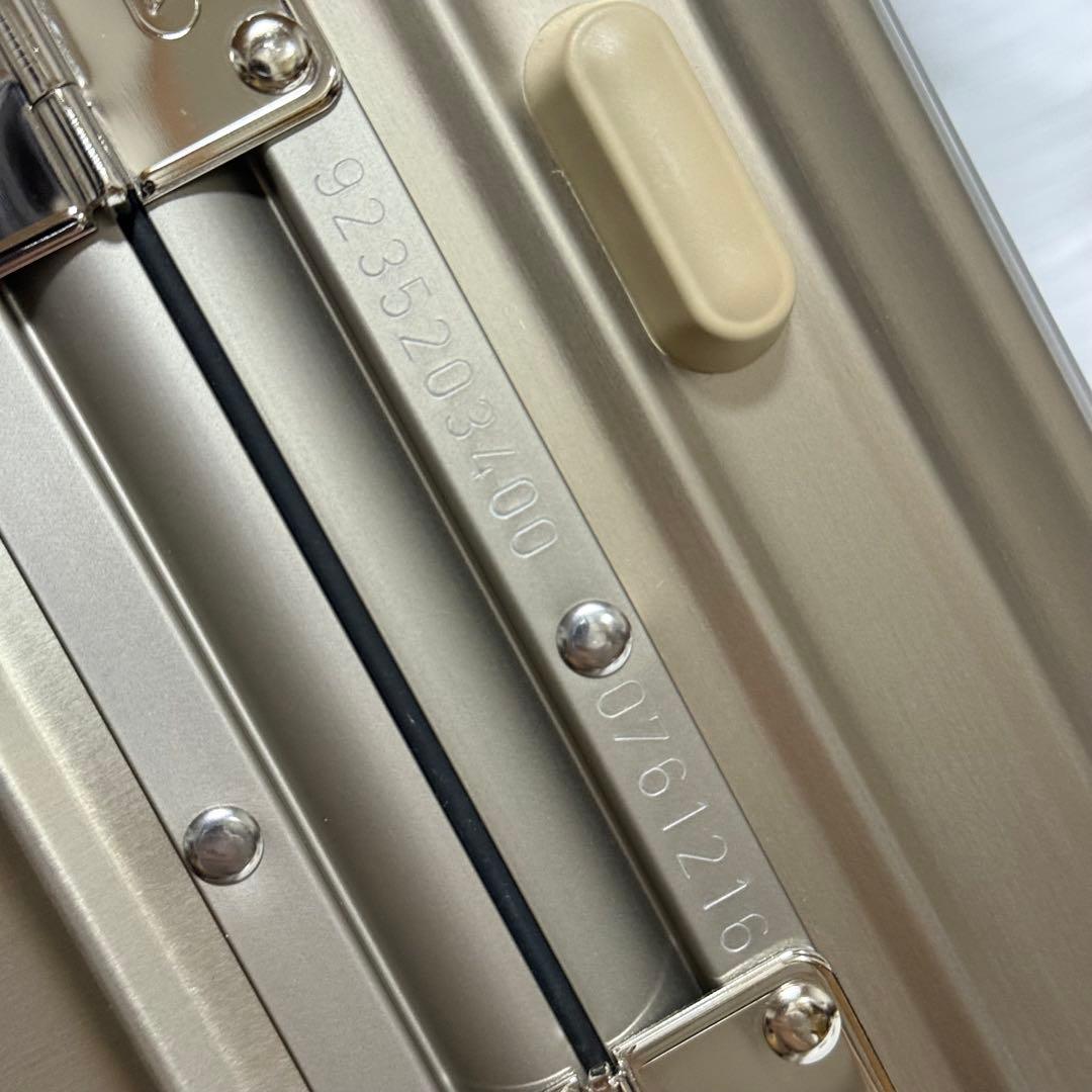 専用⭐️未使用⭐️RIMOWA TOPAS チタニウム　マルチウィール　ゴールド