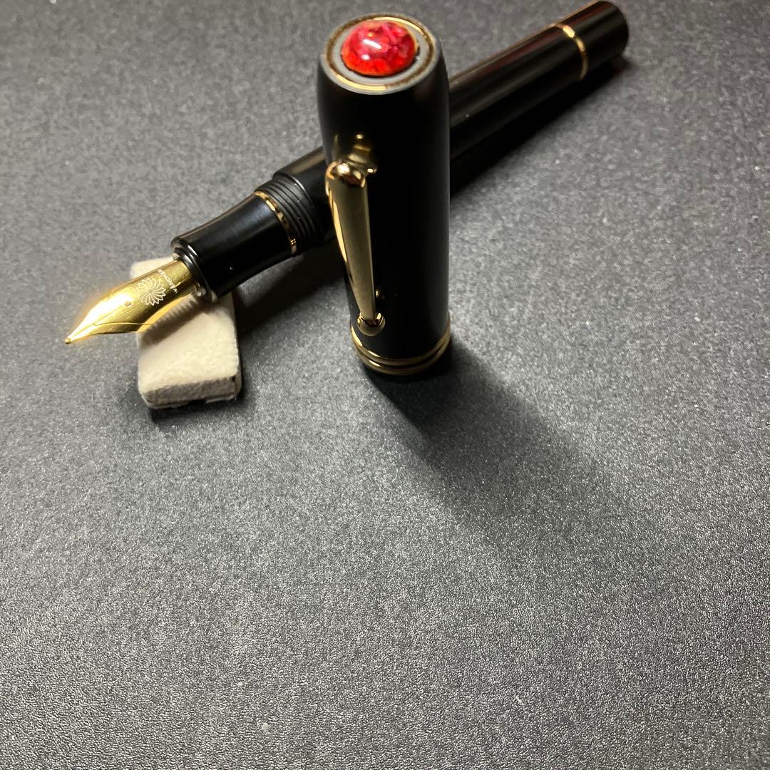 ワンチャー製ベークライト七宝万年筆　Ｍ中字 新品未使用品