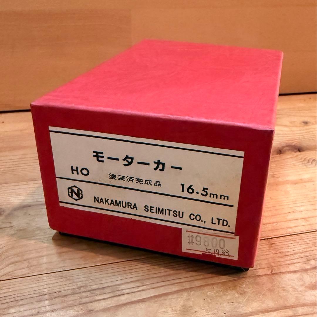 中村精密 モーターカー クレーン付 HOゲージ 16.5mm 塗装済完成品