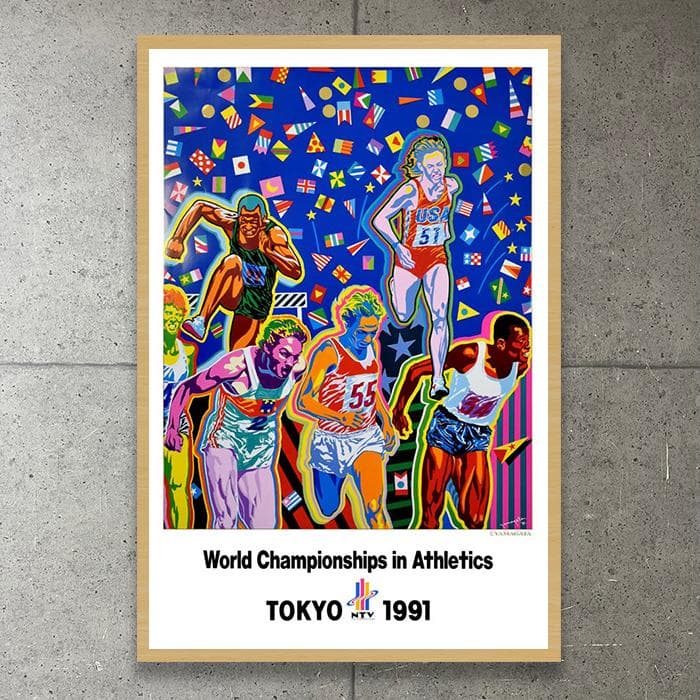 額装済/World Championships/ヒロ ヤマガタ/ポスター