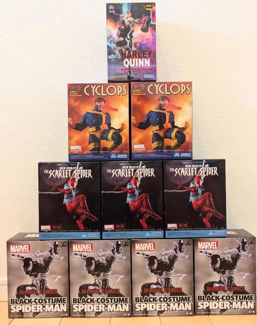 (新品未開封) マーベルフィギュア10体まとめ売り