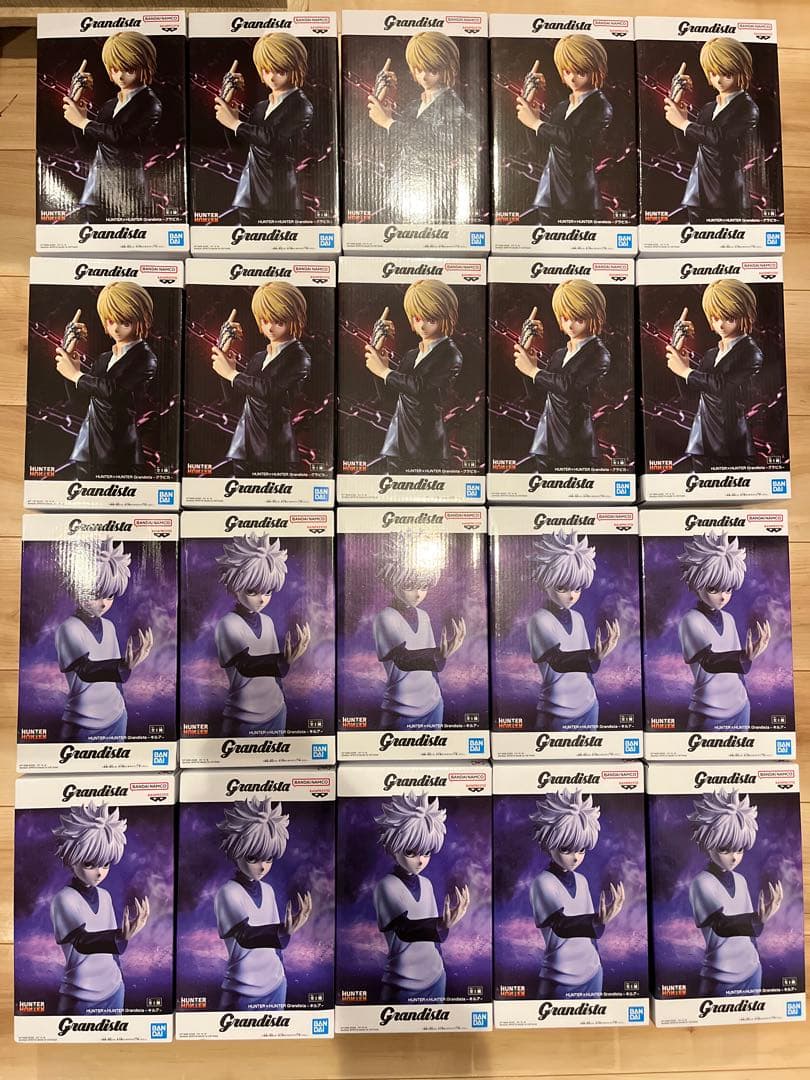 ハンター×ハンター Grandista キルア クラピカ フィギュア 20個