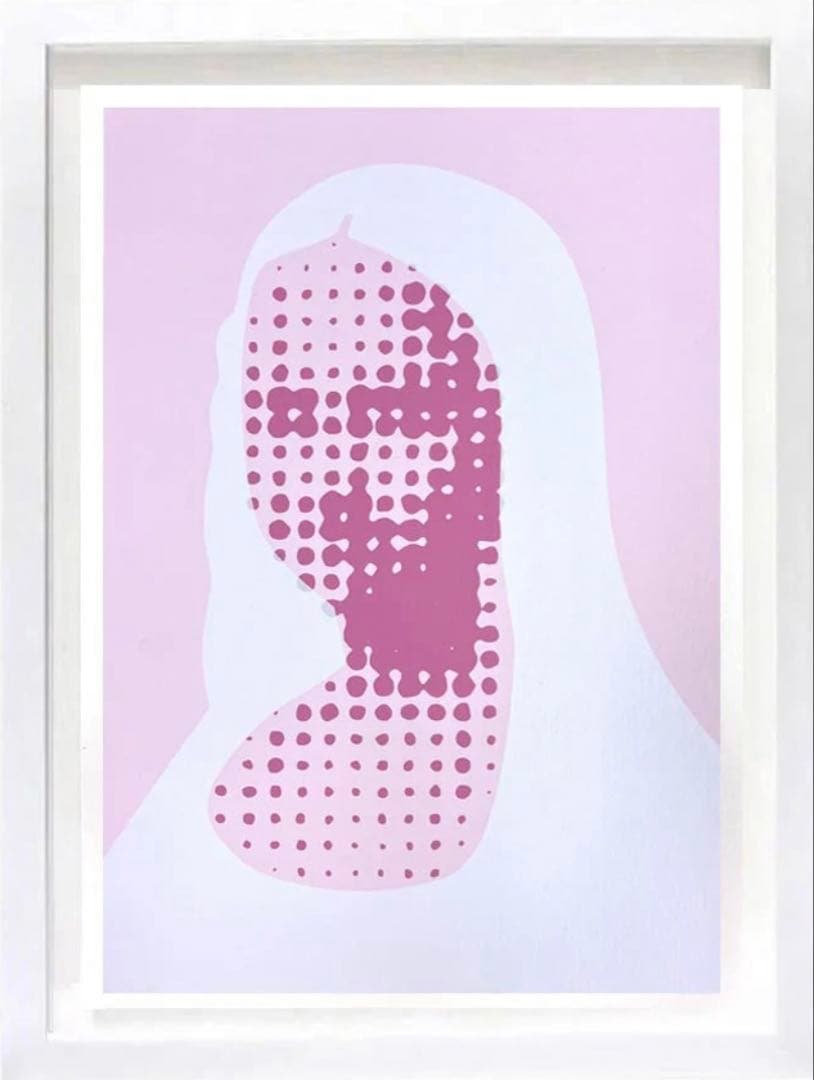 Heath Kane 真作「POV - Mona Lisa (Pink)」