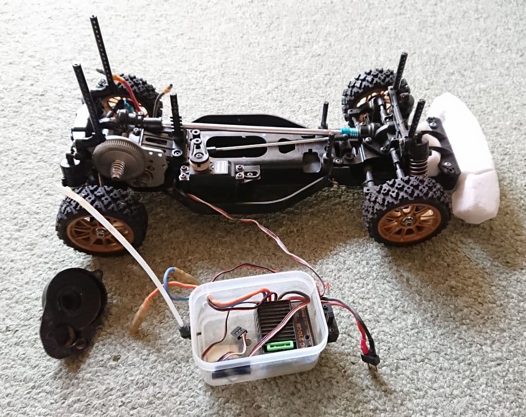 ラジコン DF-03RA シャーシ ジャンク