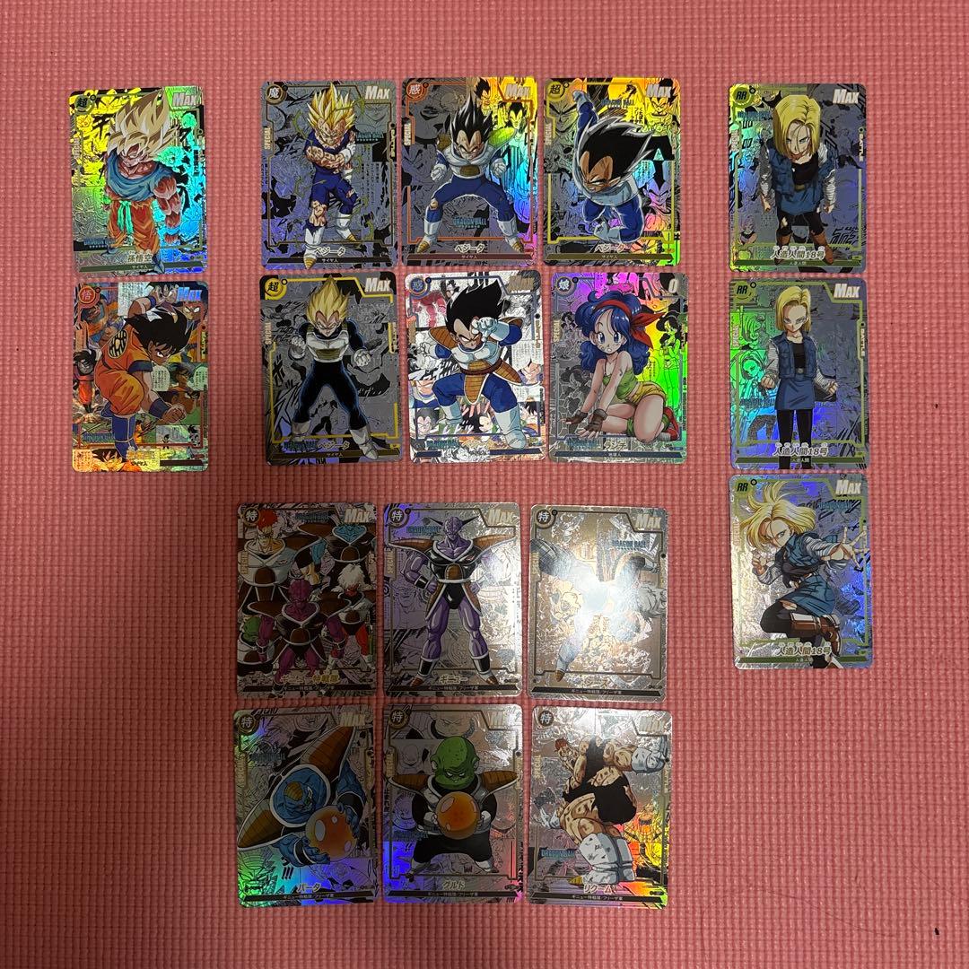 17枚　即決優先さん専用　コミパラ　ドラゴンボール　キラカード