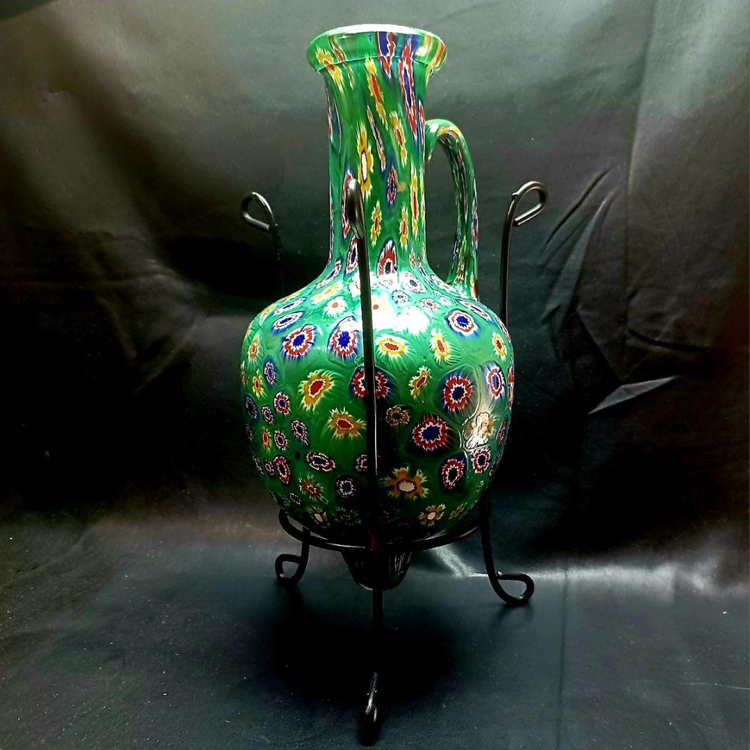 【MURANO】★ムラノ ミルフィオリ アンフォラ ボトル