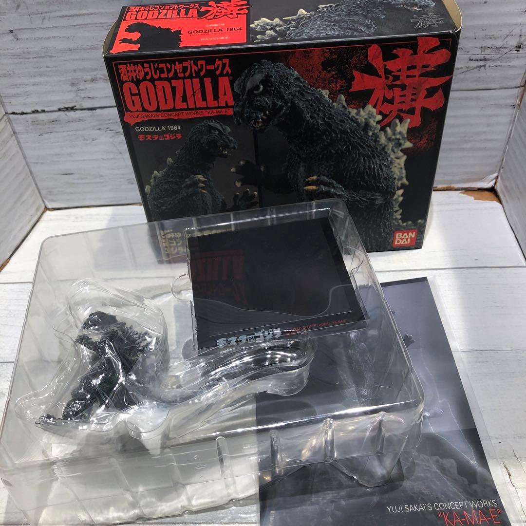 酒井ゆうじコンセプトワークス 構 ゴジラ 4種セット