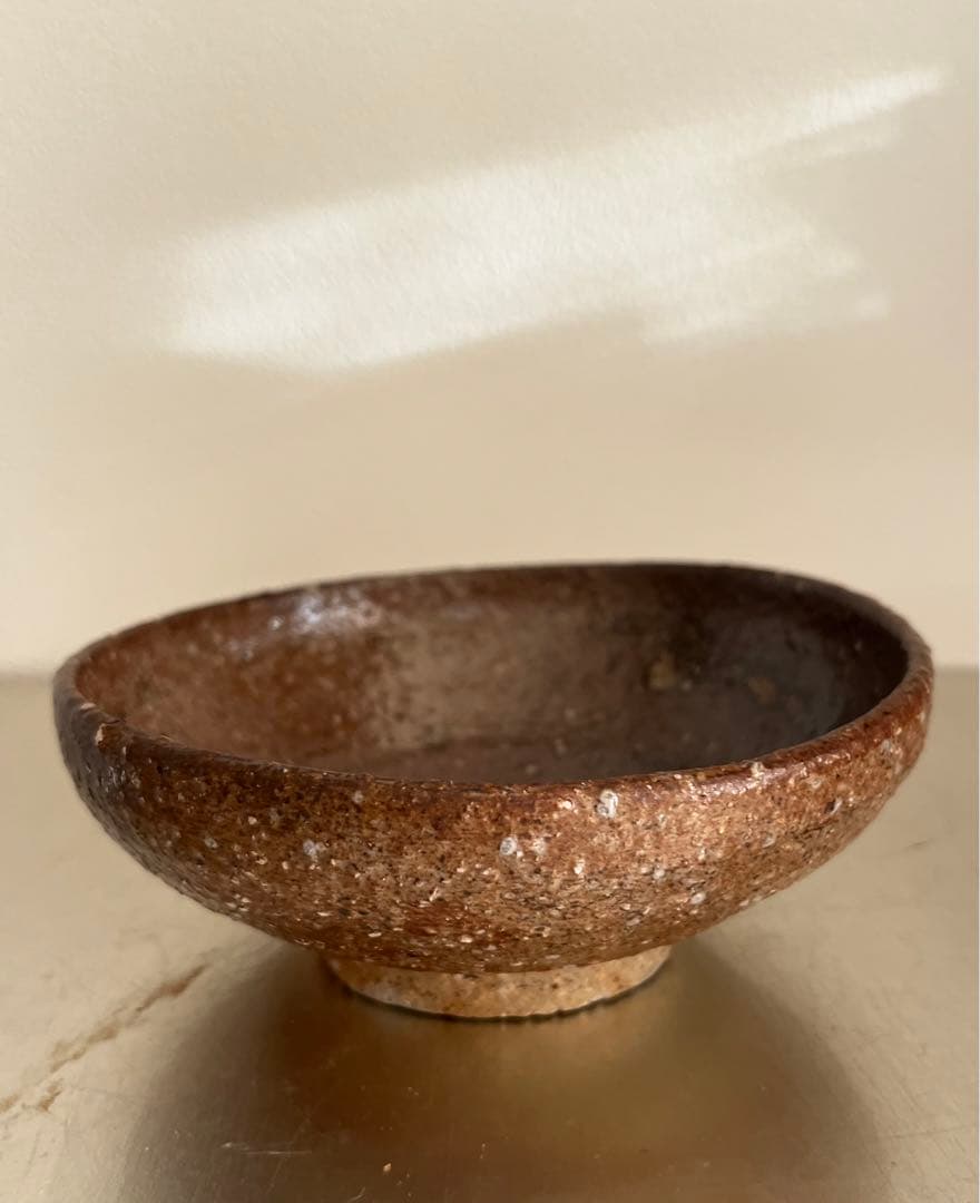 村田森　抹茶碗　平茶碗　韓国の土　茶の湯　茶道