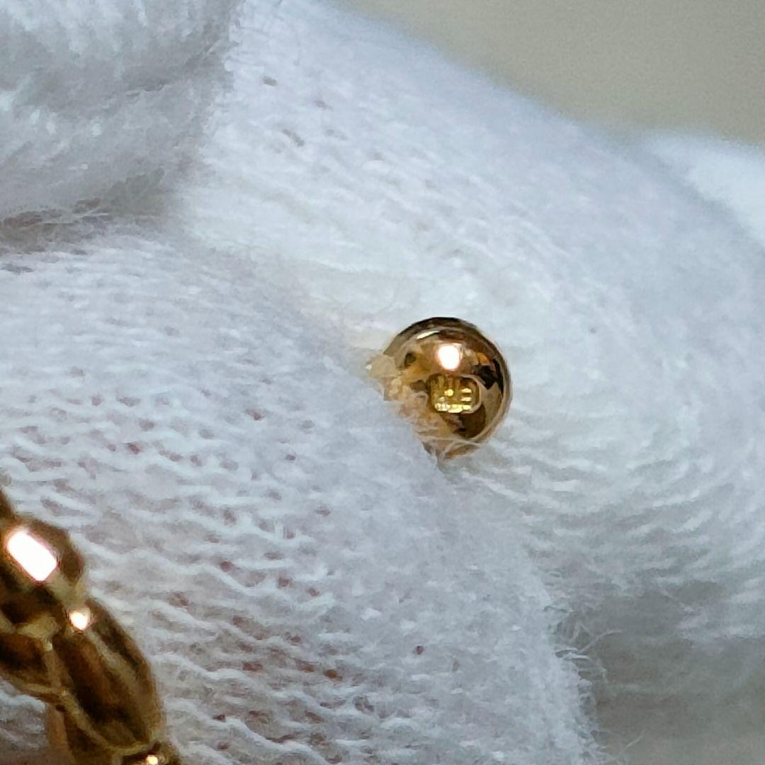 希少　K18 アコヤパールリング　天然真珠　レディースリング　指輪 ゴールド