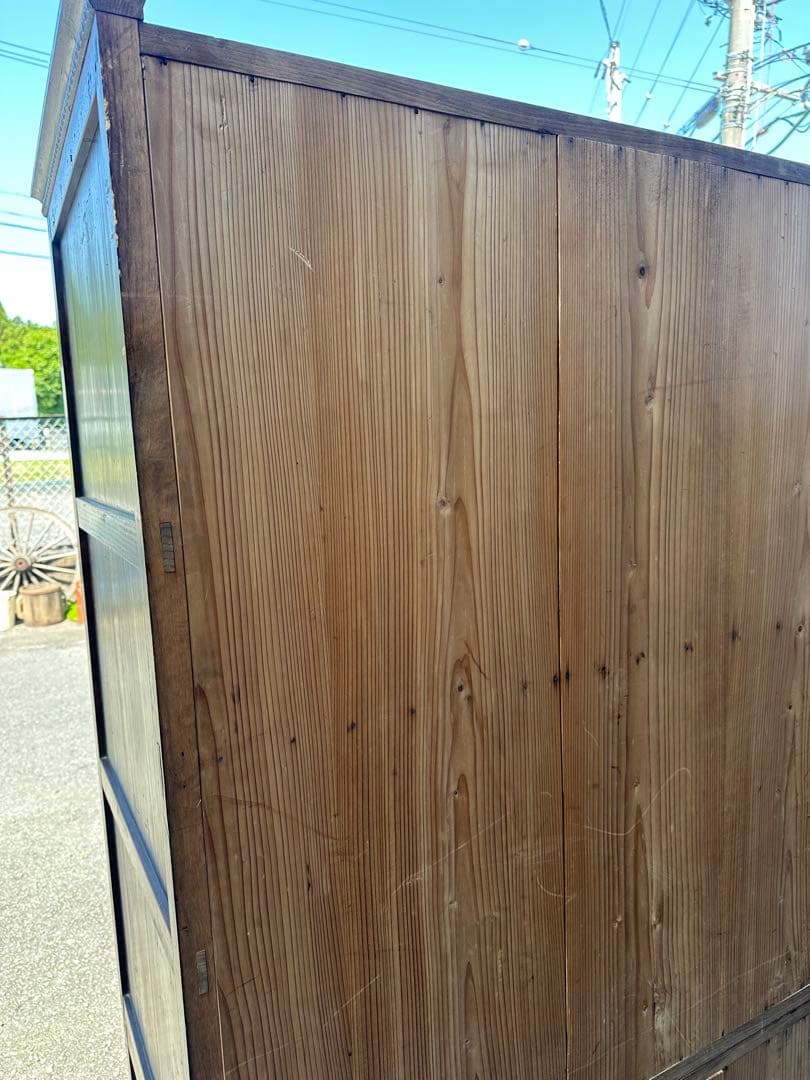 瞬間的値下げ❗️アンティーククローゼット箪笥洗浄済み！100年以上前！