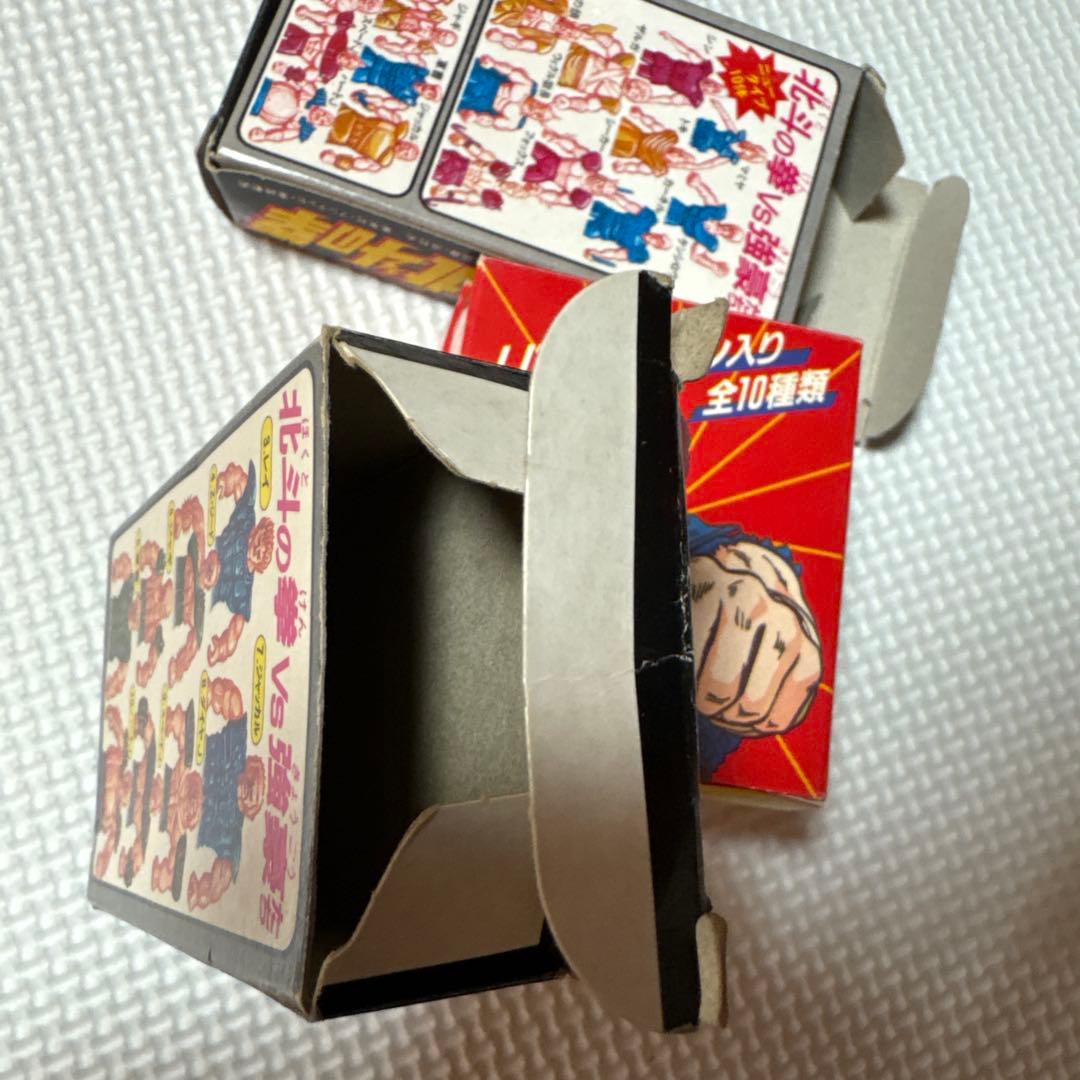 北斗の拳 昭和レトロ お菓子 駄菓子 おまけ 空箱 食玩 リアルモデル 消しゴム
