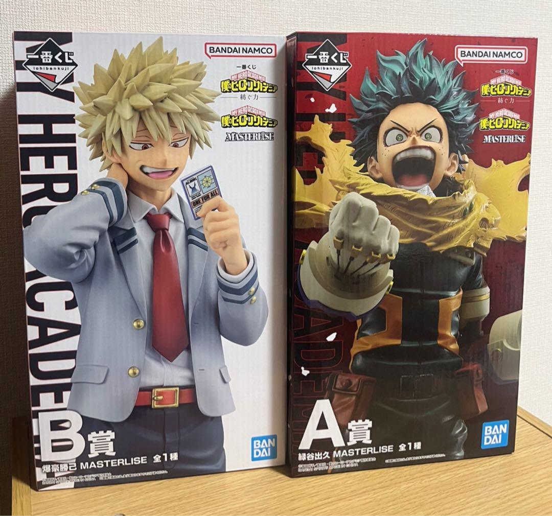 【ヒロアカ】一番くじ 紡ぐ力 フィギュア 緑谷 爆豪