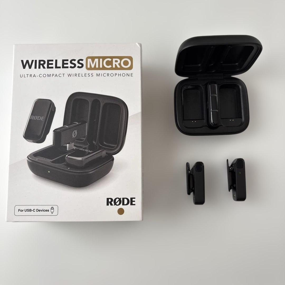 【クリップ破損】RODE Wireless Micro ワイヤレスマイク USB