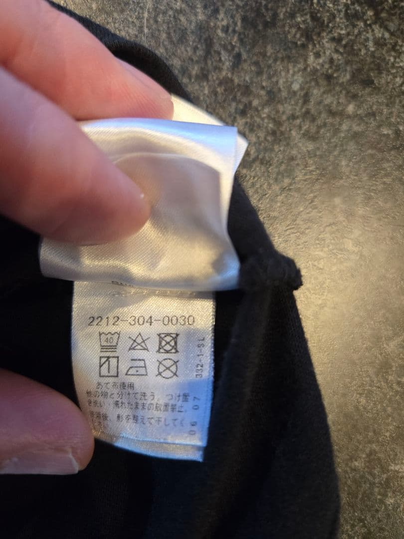 クロムハーツ Tシャツ 黒 CHROME HEARTS ポケット付