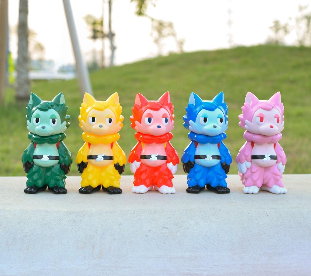 あらいきりこ★ゴレンジャー×おおかみくん （サイン入り白箱付き）★京王50周年