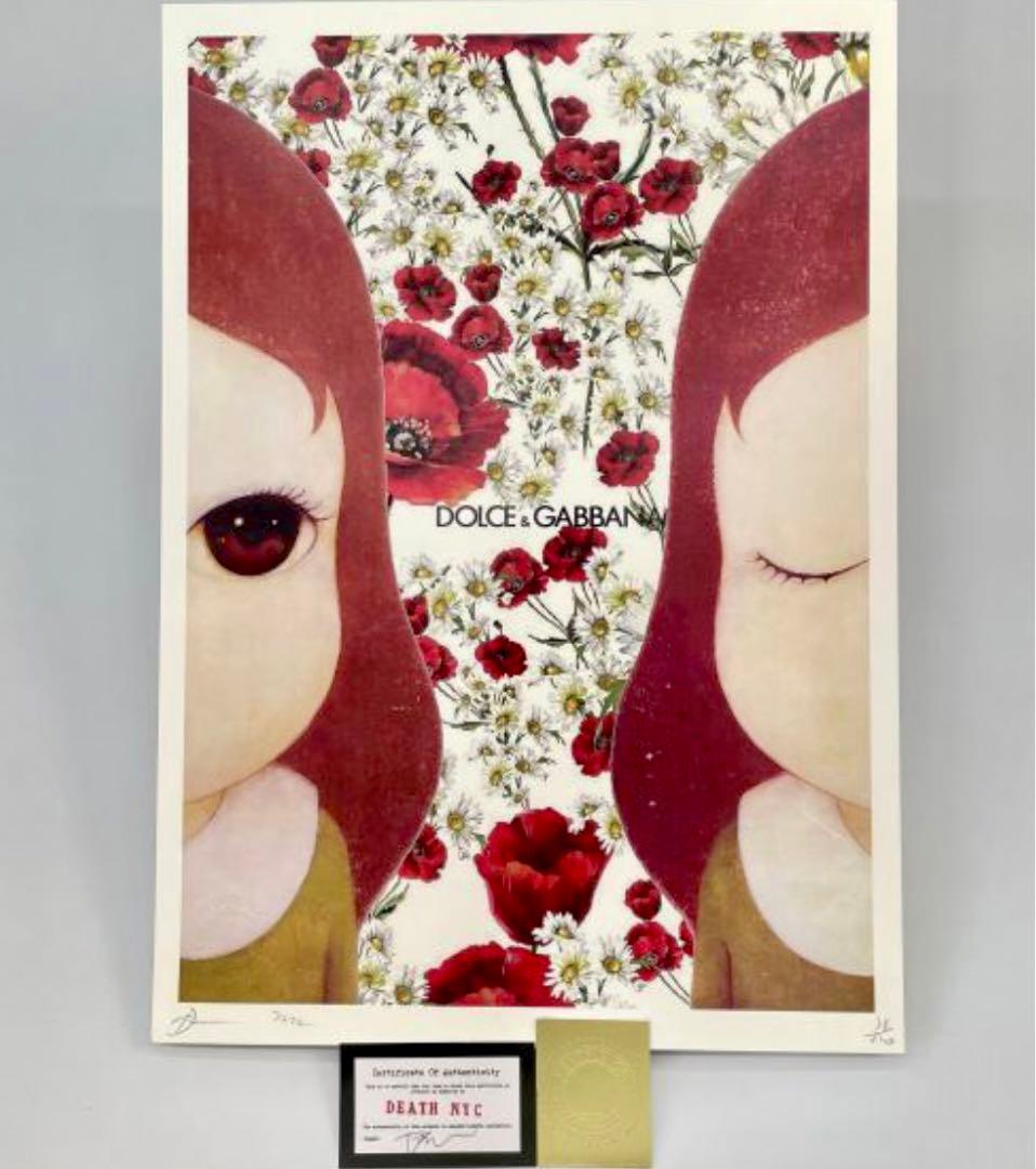 DEATH NYC 世界限定100枚 アートポスター 奈良美智30