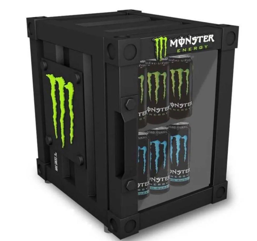 冷蔵庫・冷凍庫 Monster Energy Drink Black Mini Fridge