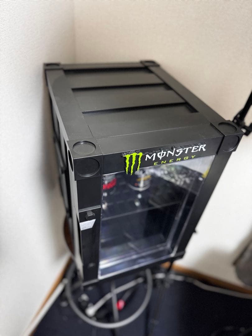 冷蔵庫・冷凍庫 Monster Energy Drink Black Mini Fridge